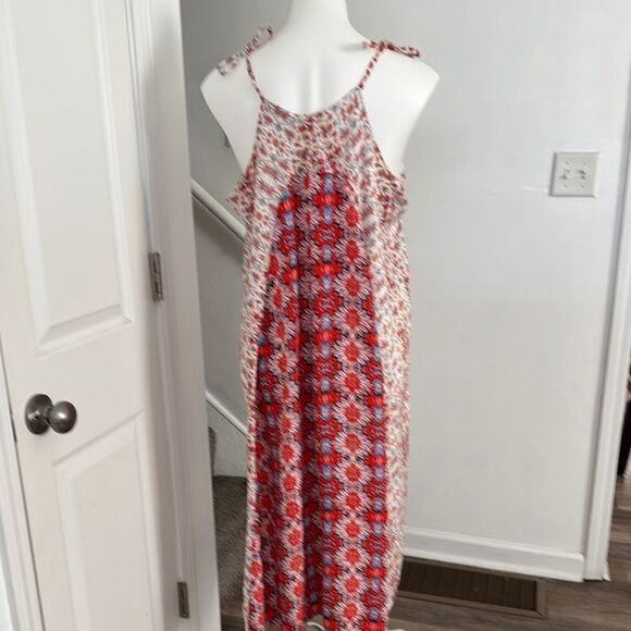 Nanette Lepore Floral Sleeveless Dress with Tie Straps - Picture 3 of 7